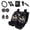 Butterfly Floral Moon, variant on Chririnla Palm Tree Octopus Tentacles Car Seat Cover Full Set 14Pcs Casual Tropical Auto Front Back Seats Cushions Sets with Steeling Wheel Cover, Armrest Mat, Hawaiian Vehicle Interior Accessories