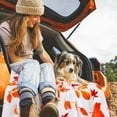 thumbnail image 4 of WHEANG Halloween Plush Throw Blanket Cozy Flannel & Pumpkin Design Soft Warm Decor For Couch Bed Sofa Perfect For Fall & Halloween, 4 of 5
