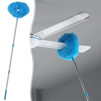 Ceiling Fan Cleaning Vacuum Collector, Telescopic Pole 23-54 Inches, Fine Fiber Head, Washable & Reusable, for High Ceilings & Blinds