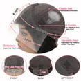 thumbnail image 4 of Straight Human Hair Pre Plucked, 180 Density 13x4 HD Transparent Lace Front Wigs, Glueless Wig with Baby Hair, Brazilian Natural Color 24&nbsp;Inch, 4 of 7