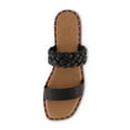 thumbnail image 5 of CUSHIONAIRE Women's Varro Braided Slide Sandal +Memory Foam, 5 of 5