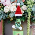 thumbnail image 5 of Gymnture 24pcs Christmas Hat Scarf Champagne Bottles Decoration Christmas Party Supplies, 5 of 10