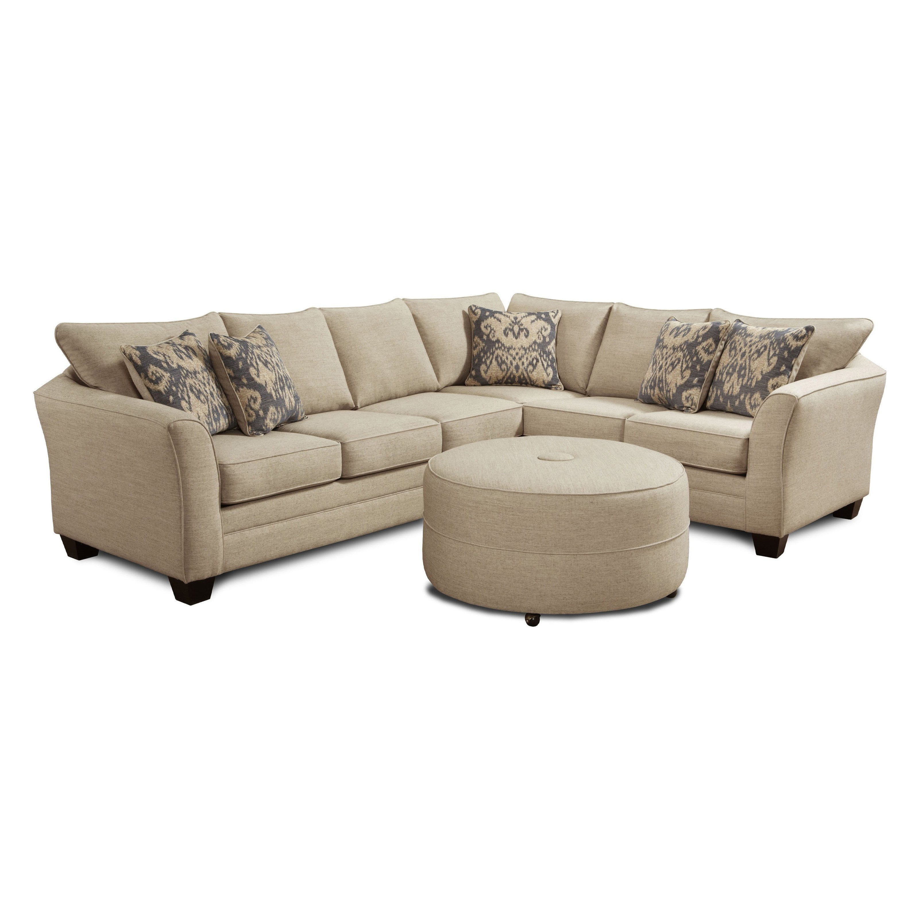Chelsea Home Furniture Darby 2 Piece Sectional Sofa