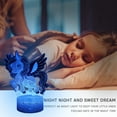 thumbnail image 3 of YSITIAN Horse 3D Led Illusion Lamp Horse Night Light for Kids Remote & Smart Touch 16 Colors Changing G1116-461, 3 of 7