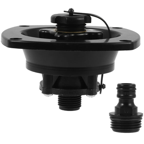 Worgeous RV Water Inlet Accessories Flexible Hose Quick Connect Black