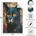 thumbnail image 3 of SKYSONIC Black Cat Kitchen Towels, 18 x 28 Inch Super Soft and Absorbent Dish Cloths for Washing Dishes, 1 PCS Reusable Multi-Purpose Microfiber Hand Towels for Kitchen, 3 of 7