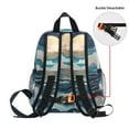 thumbnail image 5 of FORMRS School Backpack with Front Zippered Pocket 12" Elementary Student Travel Daypack, Rolling Waves, 5 of 6
