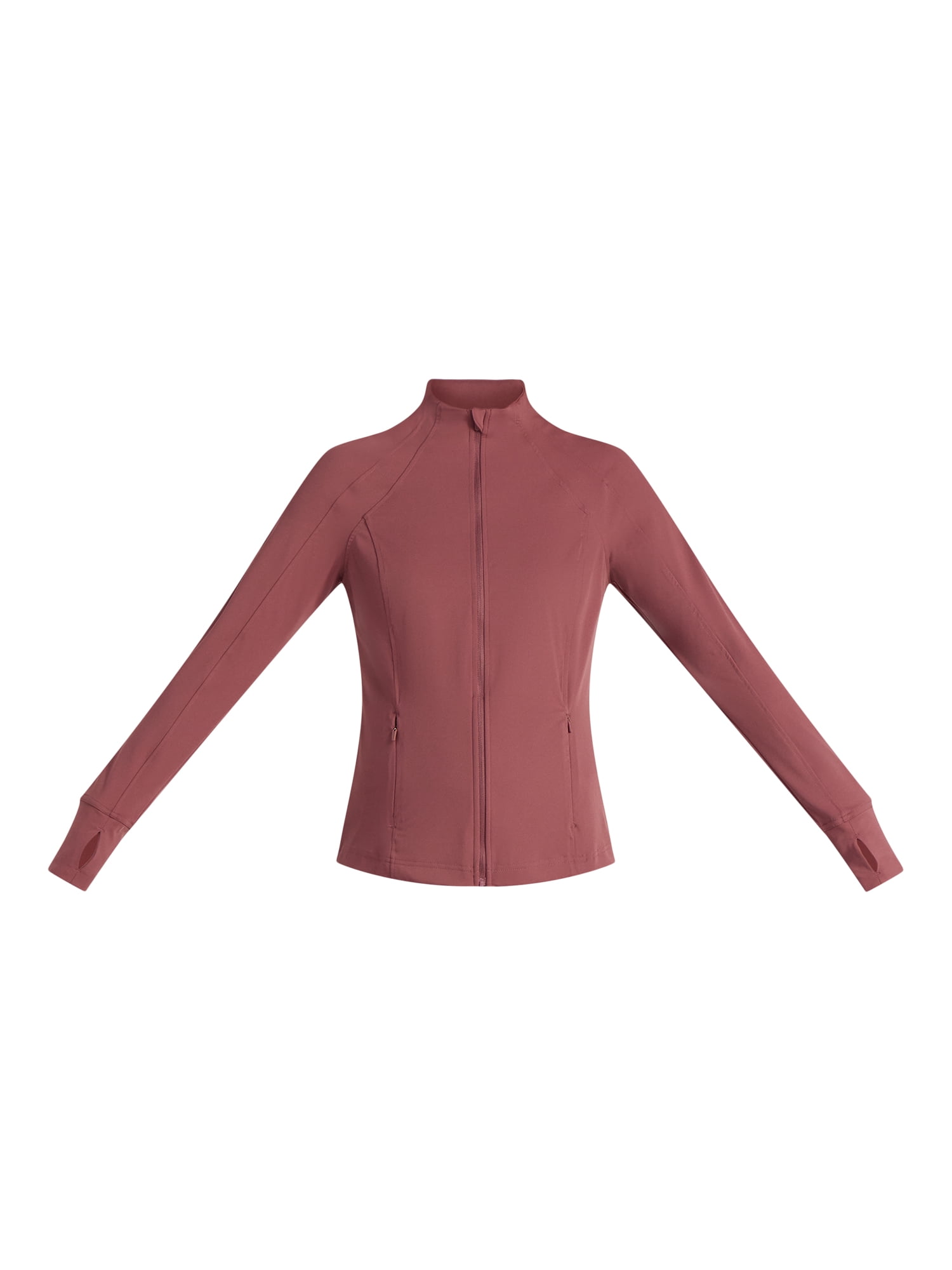 Avia Women's and Women's Plus SoftSculpt Zip Up Active Jacket, Sizes XS-4X