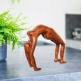 thumbnail image 5 of Amacok Girl Yoga Decoration, Lady Yoga Statue Modern Home Decor, Meditation Sculptures Resin Yoga Spiritual Figurines Decoration for Living Room Bedroom Bookshelf Table Office, 5 of 5