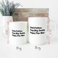 thumbnail image 4 of Dad Mug, Father Cup, Gift Idea (5) Mug For Dad Father Gifts Gifts Under 20 Best Dad Mugs, Father’s Day Mug, Gifts For Dad, Unique Father's Day Gifts From Son, Daughter, Wife Kids, Coffee, 4 of 4
