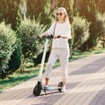 thumbnail image 4 of SANOPY 250W Electric Scooter for Teens,20Miles Range & 15.5 Mph, 6.5" Solid Tires,Max Load 220 Lbs,Commuting E Scooter,Write, 4 of 8