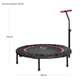 thumbnail image 5 of Trampolin Aerobics Plegable 102cm Barra Fitness Ejercicio Jumping 120kg Rosa Centurfit, 5 of 5