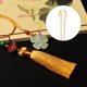 thumbnail image 2 of Minnieouse Clip de libro ahueca hacia fuera manualidades DIY elegantes palitos de pelo en forma de U herramientas de estilismo hechas a mano para amantes de Accesorio para el cabello Oro Minnieouse  AP009876-03B, 2 of 6