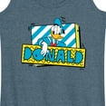 thumbnail image 3 of Disney - Leaning Donald Duck With Nametag - Women's Racerback Tank Top, 3 of 5