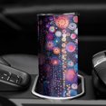 thumbnail image 3 of 20oz Pioneer Flower Skinny Tumblers Stainless Steel Tumbler with Lid and Straw,Vacuum Insulated Double Wall Travel Tumbler Cups with Cleaning Brush for Coffee,Tea, 3 of 6