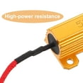 thumbnail image 3 of OUNONA 1ensemble 2.0 Po X 0.9 Po X 0.6 Po Résistances de Voiture Résistance Led Signal de Tour pour, 3 of 6