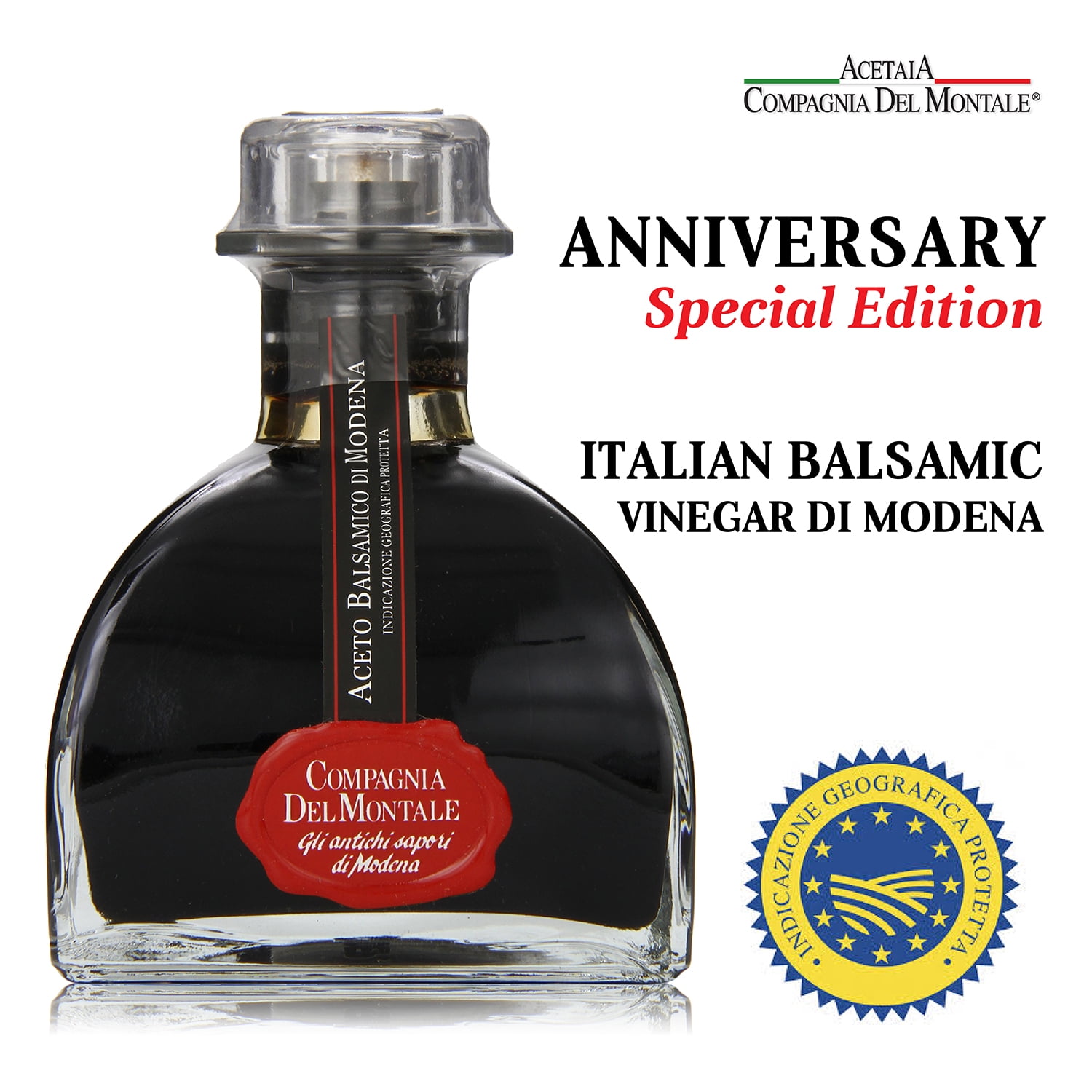 Compagnia del Montale Balsamic Vinegar of Modena IGP, 8.8 fl oz
