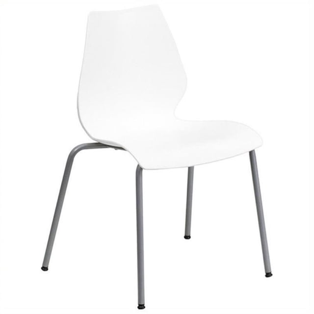 Scranton & Co Stacking Chair in White
