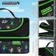 thumbnail image 3 of Bolsa de almuerzo con aislamiento Minecraft para niños, aperitivos y viajes, negra, 3 of 7