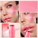 thumbnail image 1 of Xihbxyly La mejor oferta Gelatina frutas en tono color fresco, 0,18 oz, transparente, labios y mejillas, pintura en acuarela construible, 1 of 6