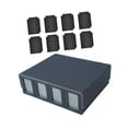 thumbnail image 3 of Almencla Card Deck Box Baseball Card TCG for 2400+ Cards Trading Cards Case Deck Case Grey with Divider, 3 of 8