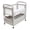 Gray, variant on Arm's Reach Clear-Vue Co-Sleeper Bassinet, Bedside Sleeper with Mesh Sides, ASTM Certified, Grey