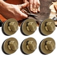 thumbnail image 4 of Turn Lock Clasp, 10Sets High Hardness Turn Locks Clip Clasp Elliptical Wear Resistant Classic Design  For DIY Purse For Handbags, 4 of 8