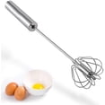 thumbnail image 1 of Stainless Whisks, Semi-automatic Egg Whisk Beater Mixer, Easy Use and Save Much, 1 of 4