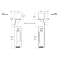 thumbnail image 2 of Bertazzoni Ref24wcpir 24" Wide 80 Bottle Capacity Right Swing Column Wine Cooler -, 2 of 2