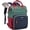 Lake Blue Green Red, variant on Laptop Backpack for Women,Quilted Fashion Nurse Teacher Work Backpack Purses,Water-Resistant Travel Computer Bag for College Office Ladies Fit 15.6" Laptop