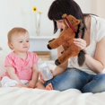 thumbnail image 4 of Soft Horse Toy Cuddly White Stuffed Animal For Children Zoo Adorable For Kids Birthday Party And, 4 of 7