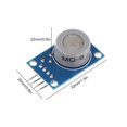 thumbnail image 2 of Sensor de gas licuado de metano de humo de detección de módulo de sensor MQ para Arduino(MQ 9A), 2 of 8