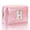 H, variant on Large Capacity Embroidered Alphabet Makeup Bag for Toiletries Travel Storage and Clutch Handbag Use