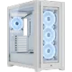 thumbnail image 1 of GABINETE CORSAIR ICUE 5000X RGB BLANCO ATX CRISTAL MIDITOWERCC-9011233-WW, 1 of 3