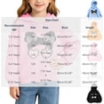 thumbnail image 2 of Asgosdo Girls Pullover Hoodie Cute Girl Graphic Print Ribbed Cuffs Long Sleeve Sweatshirt for 1‑10 Years Old, 2 of 6