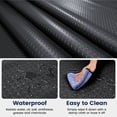 thumbnail image 6 of 7.5 x 17 FT Garage Floor Mat, Diamond Plate PVC Garage Flooring Roll for Under Car Parking Protect, Thickened Floor Mats for Garage, RV Trailer Flooring, Water/Stain Resistant, 6 of 8