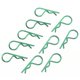 thumbnail image 4 of Clips De Carcasa De Coche RC, Fácil De Instalar Clips De Cuerpo RC Verdes Operación Confiable Para La Mayoría De Los Coches De Control Remoto, 4 of 8