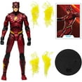 thumbnail image 2 of DC Multiverse Movie Figurine Articulée de 7 Pouces Flash - The Flash (Costume Batman), 2 of 2