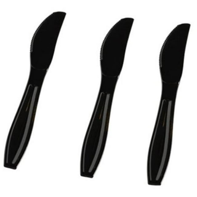 Fineline Settings 2504-BK Couteaux Noirs Boîte