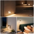 thumbnail image 7 of SUNBEAK Night Light Plug in,Decorative LED Night Light,Dusk to Dawn Night Light Plug into Wall with Light Sensor,Dimmable Warm White Nightlight for Hallway, Stairs,Bedroom,2 Pack, 7 of 7