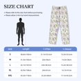 thumbnail image 4 of Lsque Pink skates Print Men's Pajama Pants, Lounge Pant - Comfortable Home Wear,Elastic Waistband, Stylish Design-Large, 4 of 9