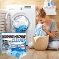 thumbnail image 5 of Washing Machine Cleaner Tablets, Deep Clean Deodorizer for Front & Top Load Washers, Removes Limescale Odor Residue, 24 Pack, 5 of 6
