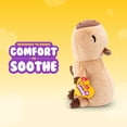 thumbnail image 3 of Hug a Lumps Connie the Capybara by ZURU - Medium 3.3lbs Cuddly Weighted Plush Toy for All Ages, 3 of 9