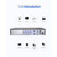 thumbnail image 3 of ANNKE 8CH 5MP Lite 5in1 HD TVI CVI AHD IP Security DVR Recorder H.265+ Video Recorde Email Alert Motion Detection Onvif 2.4 with 2T Hard Drive Disk, 3 of 9