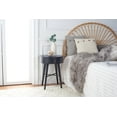 thumbnail image 2 of SAFAVIEH Scully 1 Drawer Nightstand, Black/Gold Knobs & Cross Bar, 2 of 14