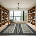 thumbnail image 2 of ODIKA Aesthetic Southwestern Lattice Vintage Trellis Bathroom Printed Foldable Easy Care for Master Suite, California King, Under Bed, 2 of 7