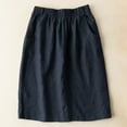 thumbnail image 2 of Fgnfyis Stylish High Waisted A-Line Skirt for Everyday Wear for Spring and Summer Ideal with Tops and Easy Care Options Versatile Navy XXXXL, 2 of 6
