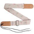 thumbnail image 1 of Miangastore Sangle de Guitare Mignon Coton et Lin Longueur Réglable Performance Musicale Lot de 1, 1 of 8