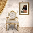 thumbnail image 3 of Vintage Apple Collection 18x24 Gold Ornate Wood Framed with Double Matting Museum Art Print Titled - Art Deco Hat, 3 of 4