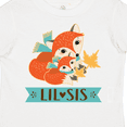 thumbnail image 4 of Inktastic Little Sister Woodland Fox Girls Girls Toddler T-Shirt, 4 of 5